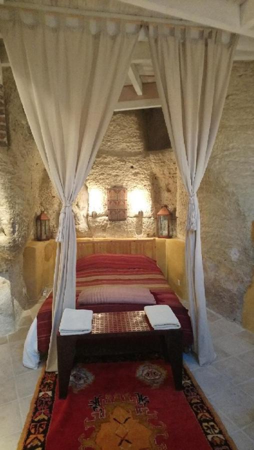 Bed and Breakfast Troglodyte Loft Thoré-la-Rochette Exteriér fotografie