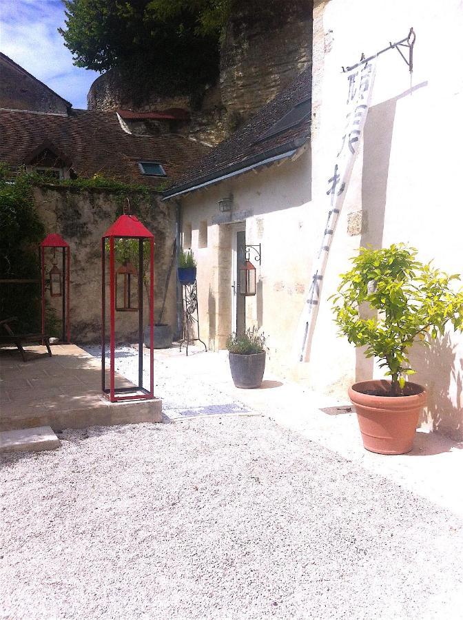 Bed and Breakfast Troglodyte Loft Thoré-la-Rochette Exteriér fotografie